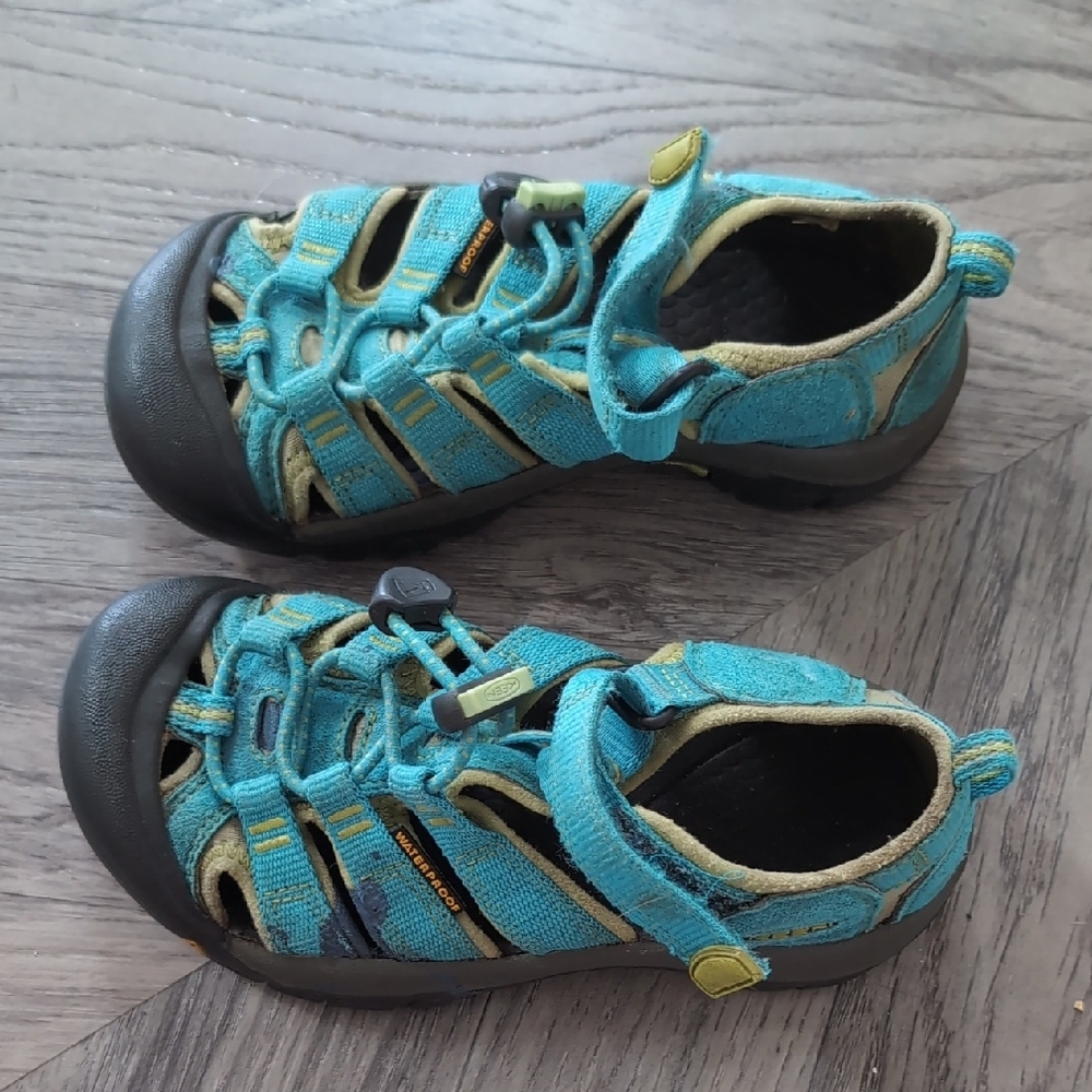 Keen Kids Sandals - Teal and Olive - Picture 4 of 6
